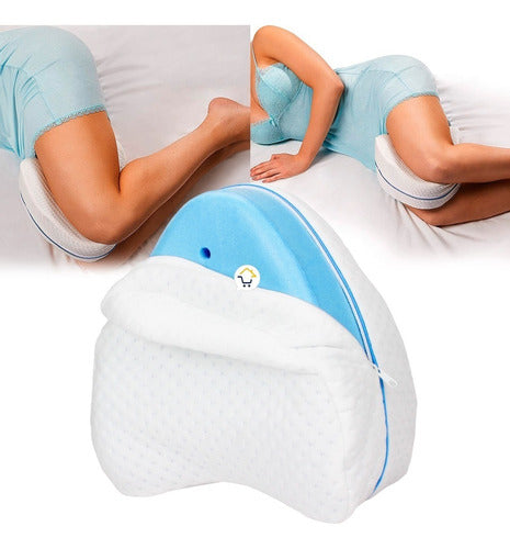 Almohada Ortopédica Entre Piernas Espuma Viscoelástica Cojín